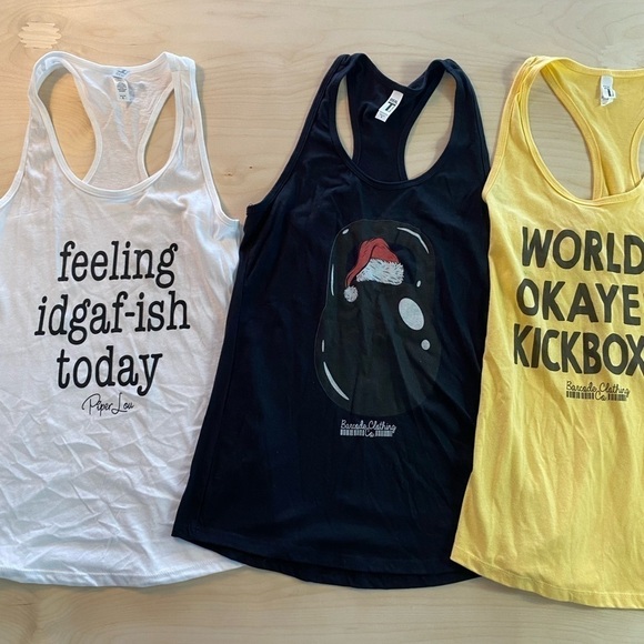 Lot of 3 Tank Tops size Small (ED) - Picture 4 of 11